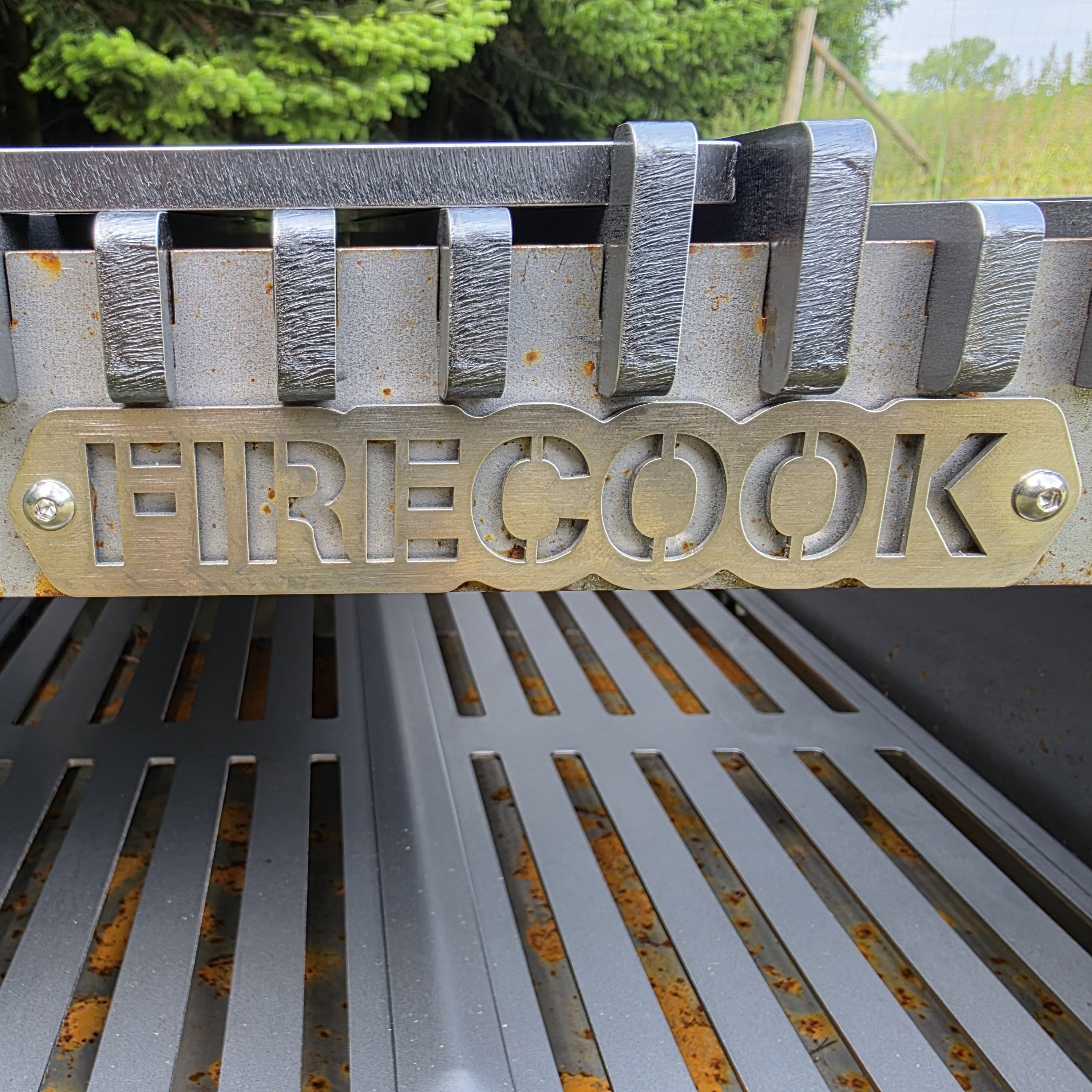 Firecook Outdoor Stove LOW 45 ALL-IN kit m. Fryplate BIG & Firetool