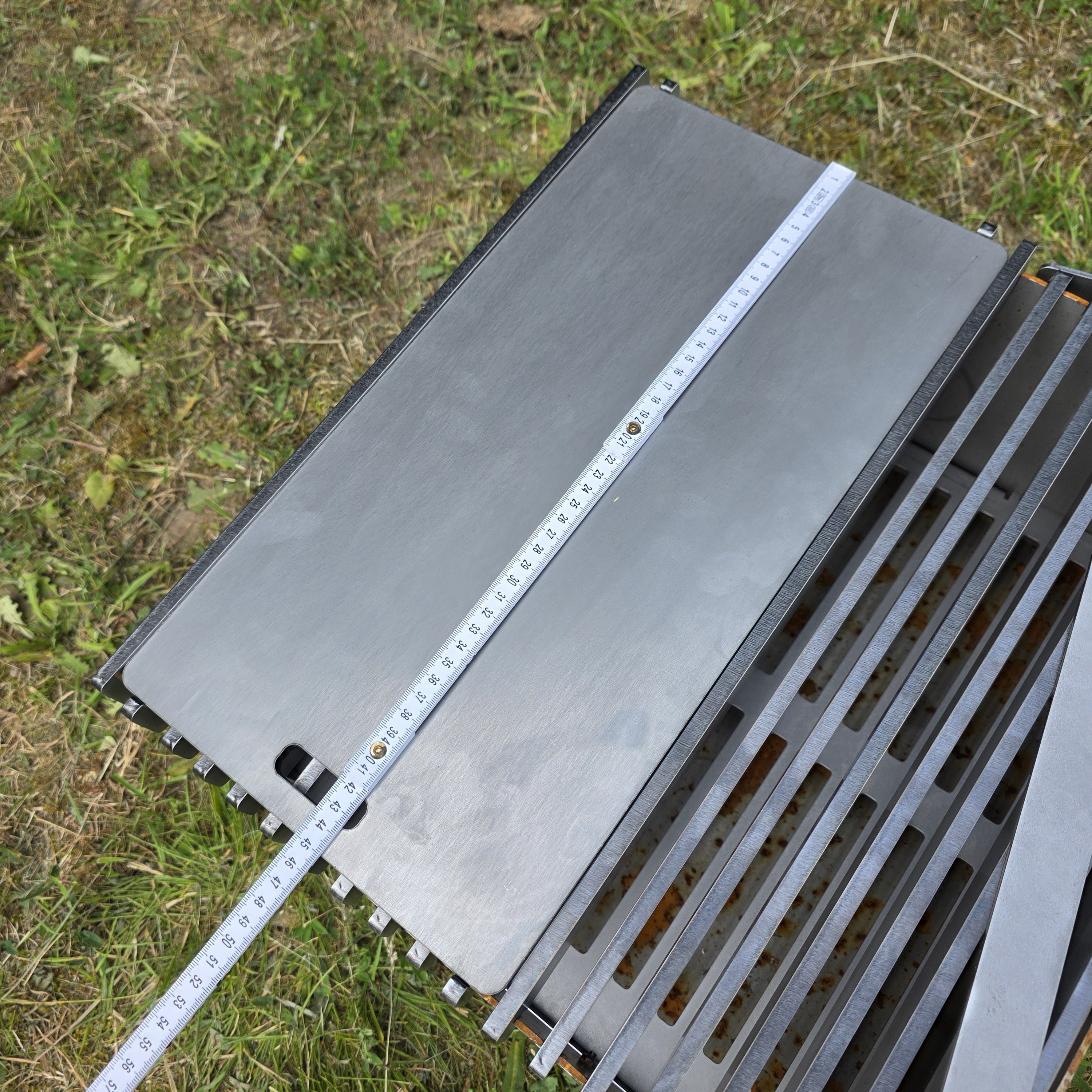 Firecook Outdoor Stove LOW 45 ALL-IN kit m. Fryplate SMALL & Firetool